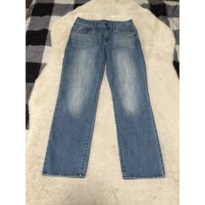 Hudson Blake Men's Straight Blue Denim Jeans Size 32x32 Pants Stretch